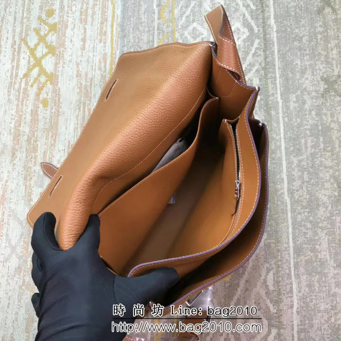 HERMES愛馬仕 男士經典款 史蒂夫 牛皮單肩斜挎包 大號 JD1181